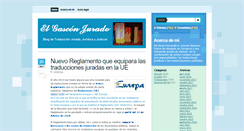 Desktop Screenshot of elgasconjurado.com